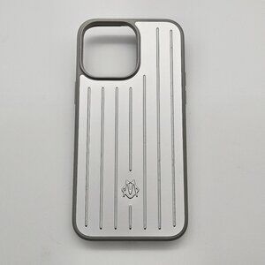 RIMOWA Silver and Gray Phone Case